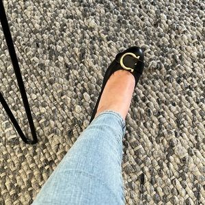 Black Salvatore Ferragamo shoes